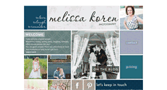 Desktop Screenshot of melissakoren.com